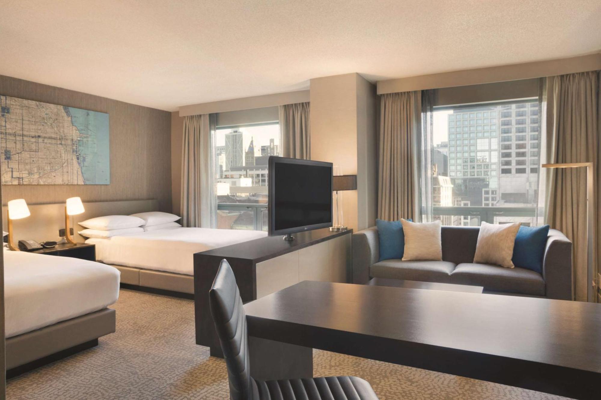 Hilton Chicago Magnificent Mile Suites Exteriér fotografie